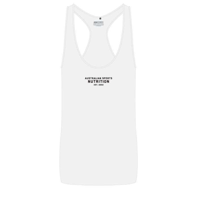 Australian Sports Nutrition Ringer Singlet Clothing and Apparel