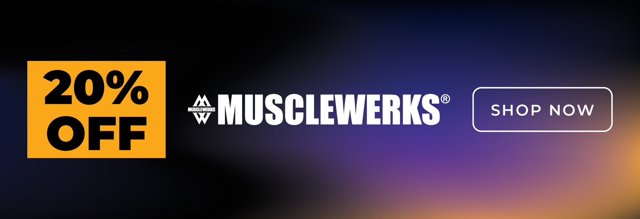 20% OFF MUSCLEWERKS