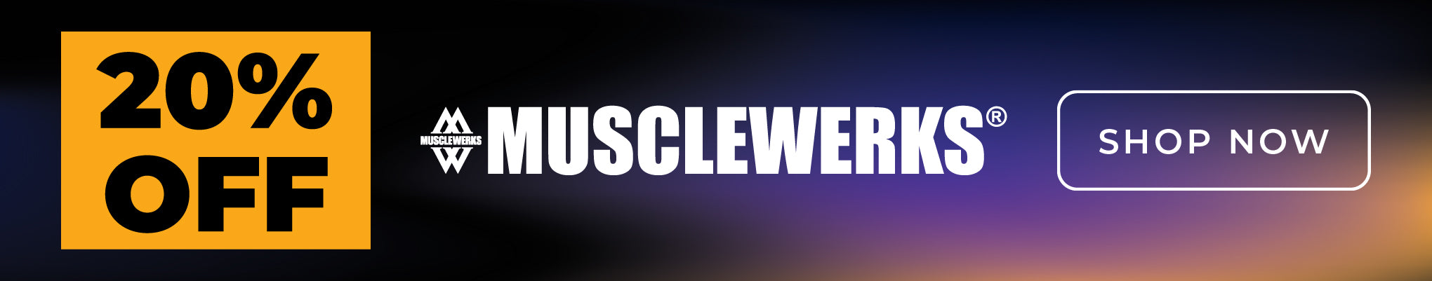 20% OFF MUSCLEWERKS