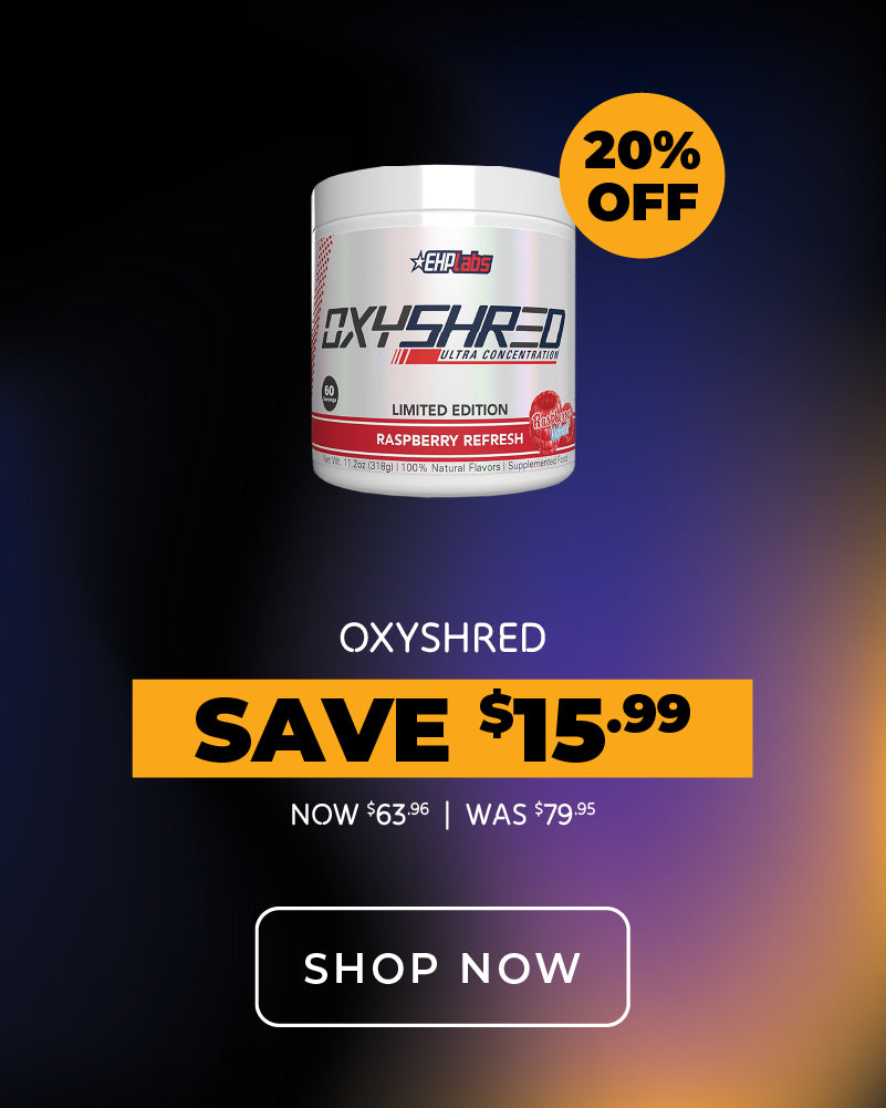 Save 20% off Oxyshred