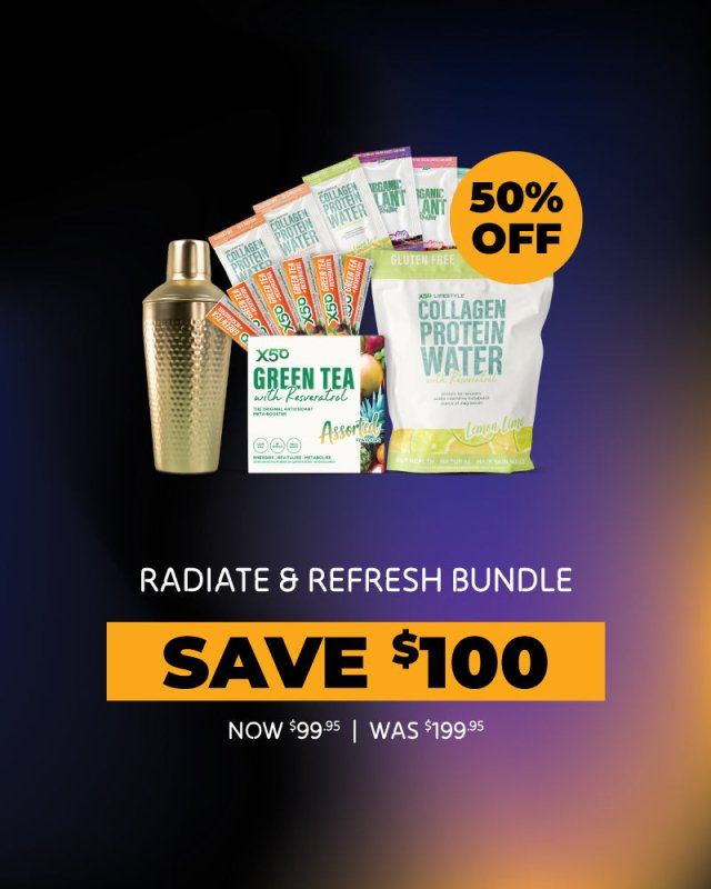 X50 Radiate &amp; Refresh Bundle