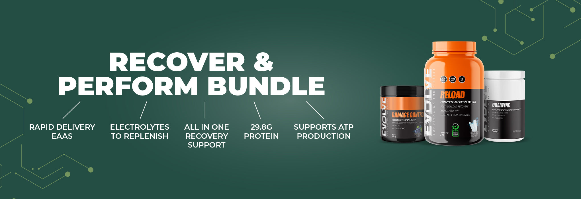 Body Hack Bundle Benefits - Recover and Perform Bundle