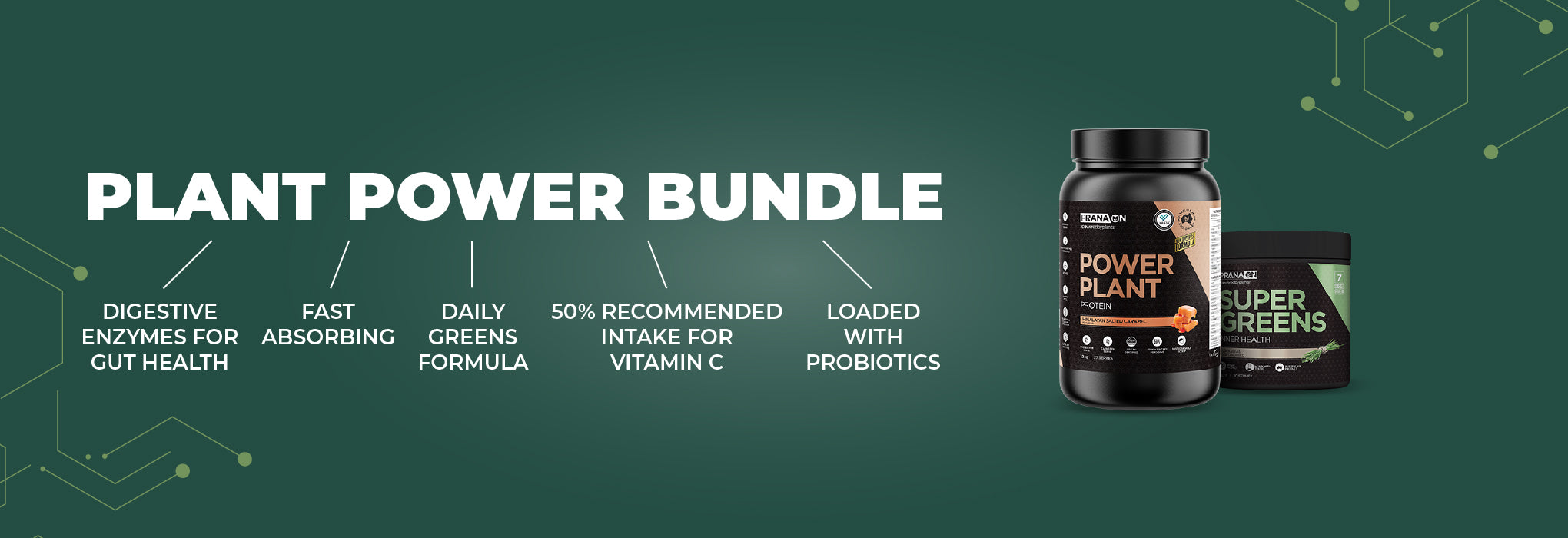 Body Hack Bundle Benefits - Plant Power Bundle