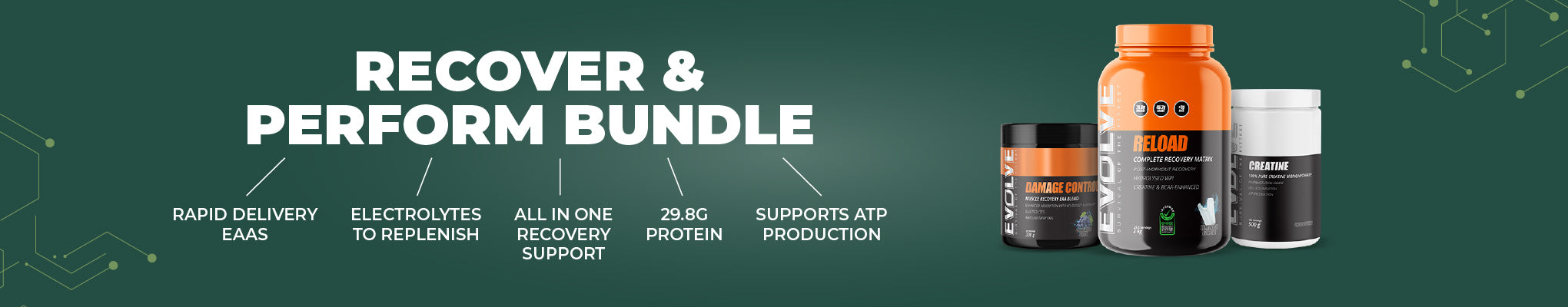 Body Hack Bundle Benefits - Recovery and Perform Bundle