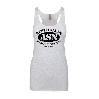 Australian Sports Nutrition Racer Back Singlet - Womens