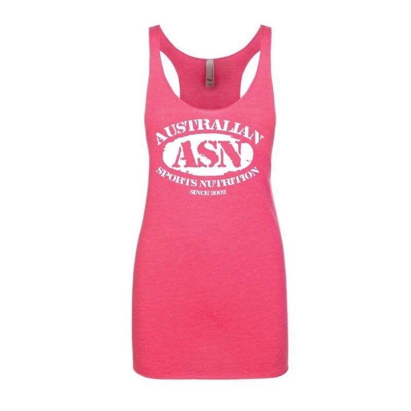 Australian Sports Nutrition Racer Back Singlet - Womens