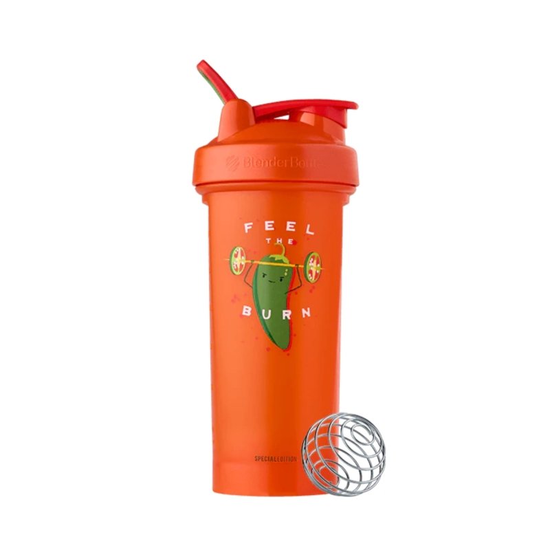 Blender Bottle Classic V2 Feel The Burn Protein Shaker