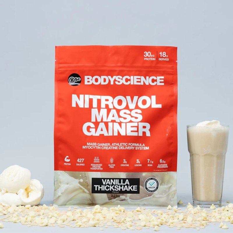 Body Science BSC Nitrovol Mass Gainer Protein Powder