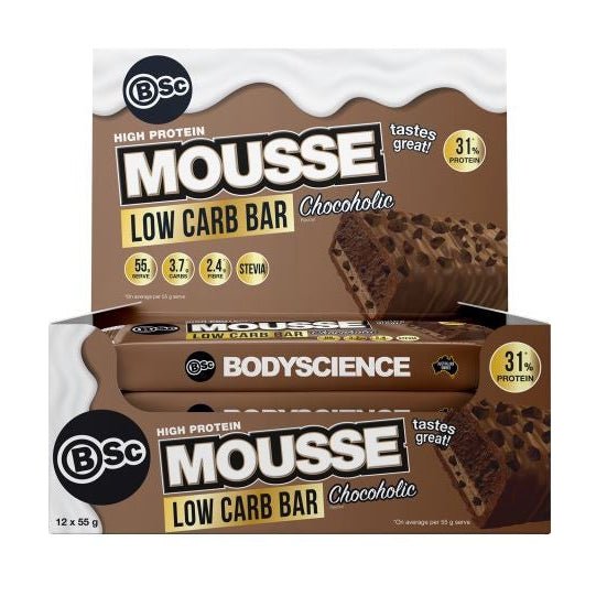 Body Science BSC High Protein Low Carb Mousse Bar