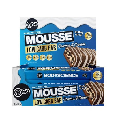 Body Science BSC High Protein Low Carb Mousse Bar