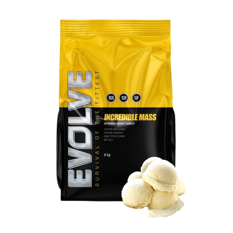 Evolve Incredible Mass Protein Powder Mass Gainer