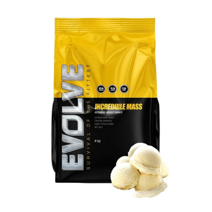 Evolve Incredible Mass Protein Powder Mass Gainer