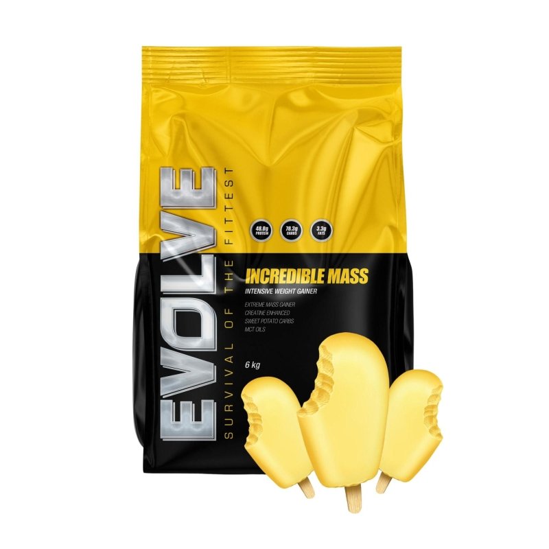 Evolve Incredible Mass Protein Powder Mass Gainer