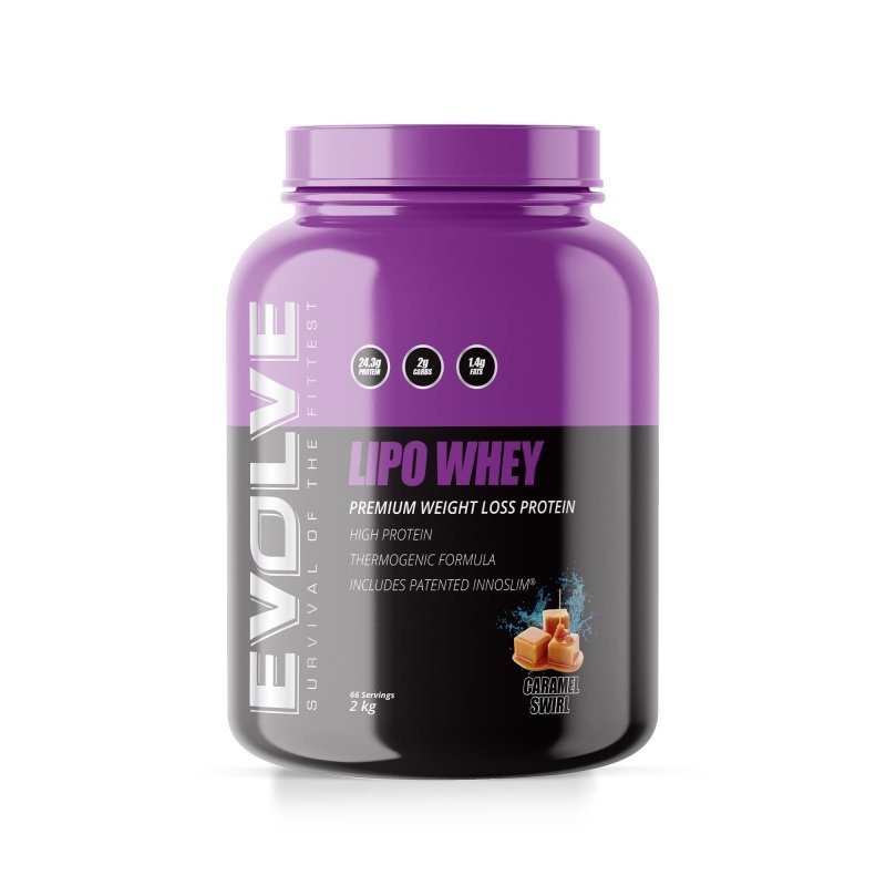 Evolve Lipo Whey 2kg - Caramel Swirl