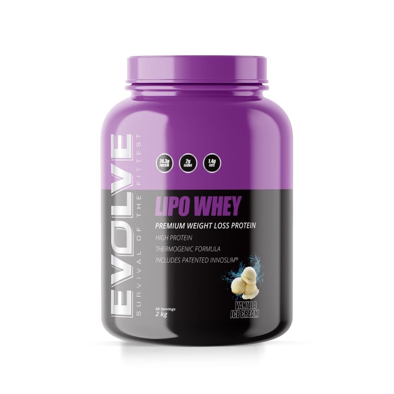 Evolve Lipo Whey 2kg - Vanilla Ice Cream