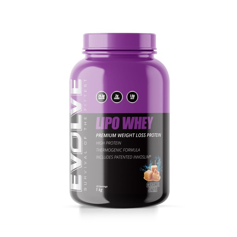 Evolve Lipo Whey 1kg - Caramel Swirl