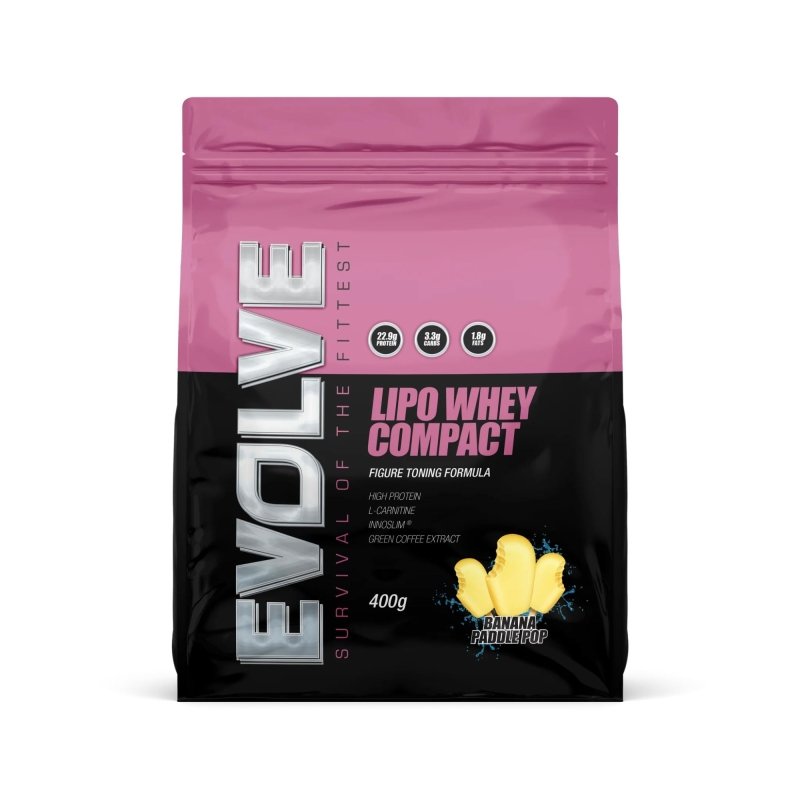 Evolve Lipo Whey Compact Protein Powder Fat Burning