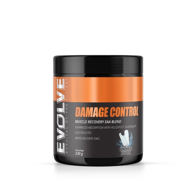 Evolve Damage Control + Electrolytes 30 serve - Lemonade Icypole