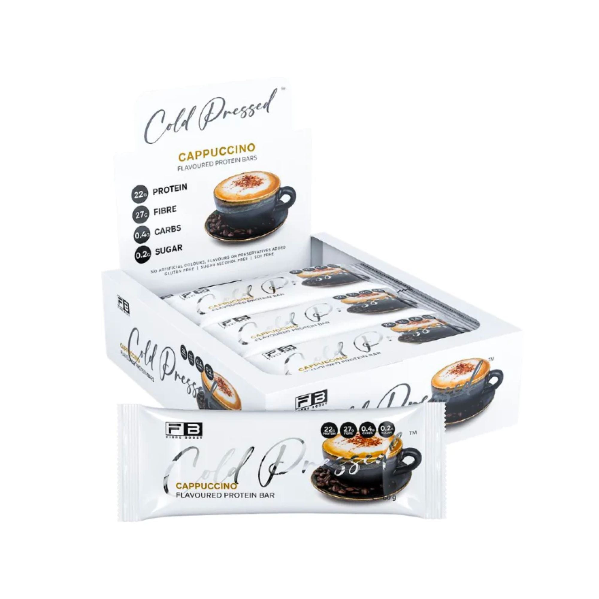 Fibre Boost Box of 12: Cappuccino