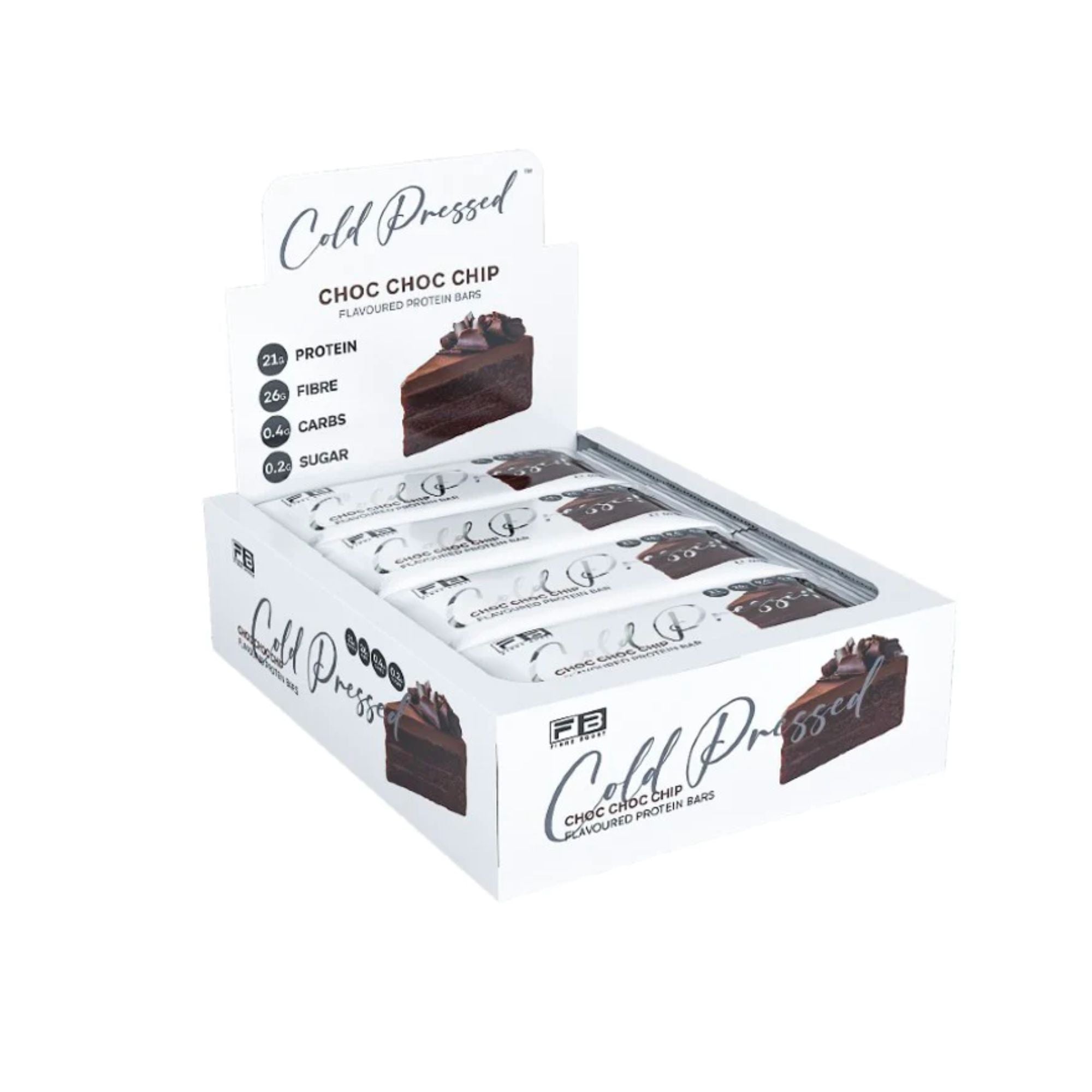 Fibre Boost Box of 12: Choc Choc Chip