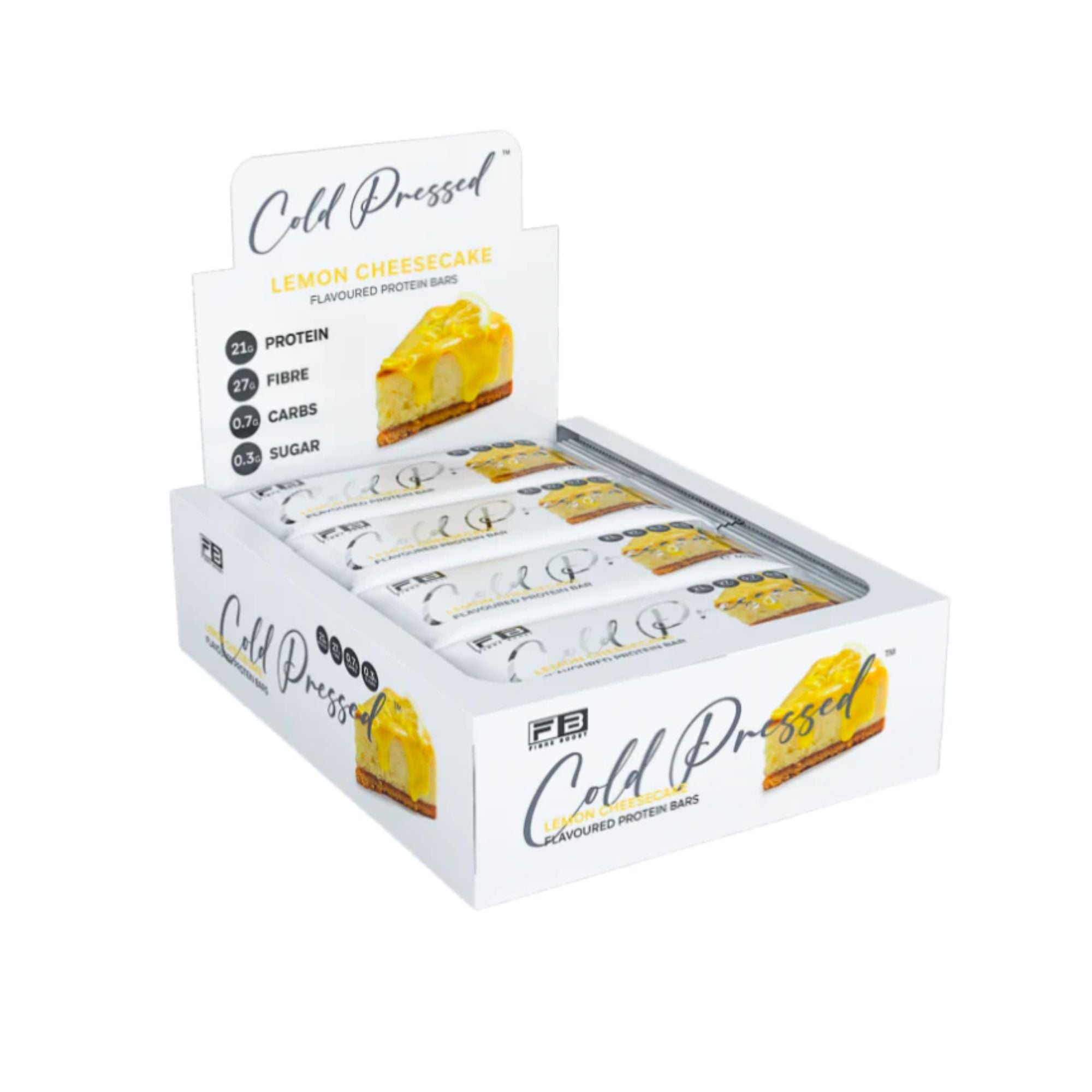 Fibre Boost Box of 12: Lemon Cheesecake