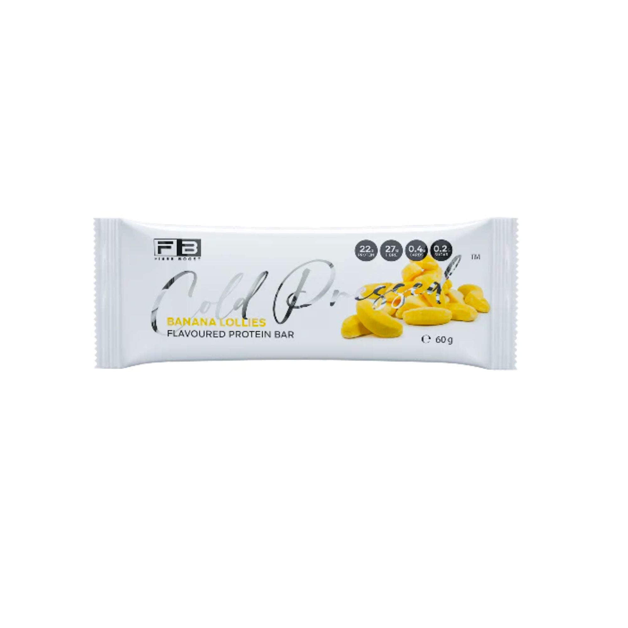 Fibre Boost Single Bar: Banana Lollies