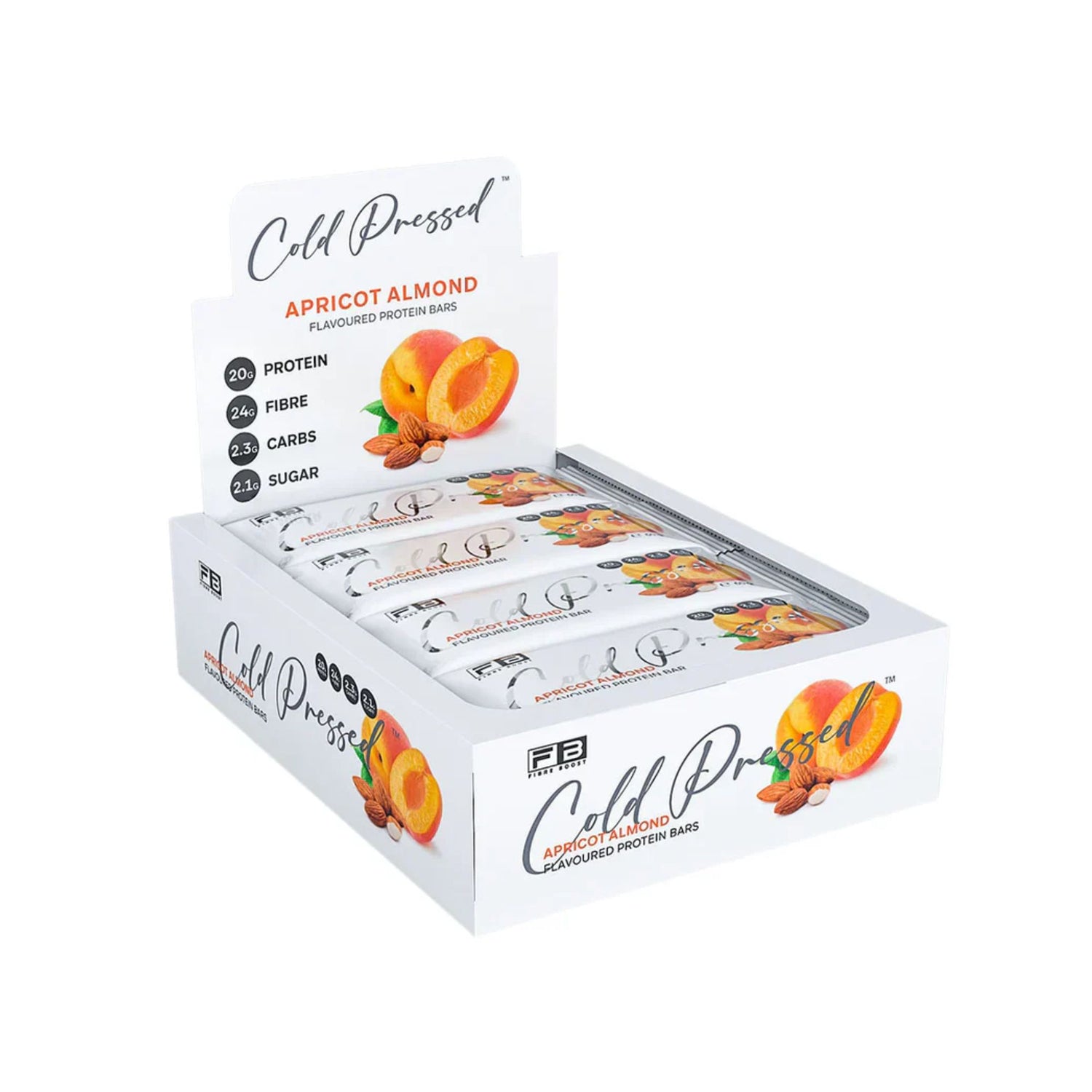 Fibre Boost Bars: Apricot Almond