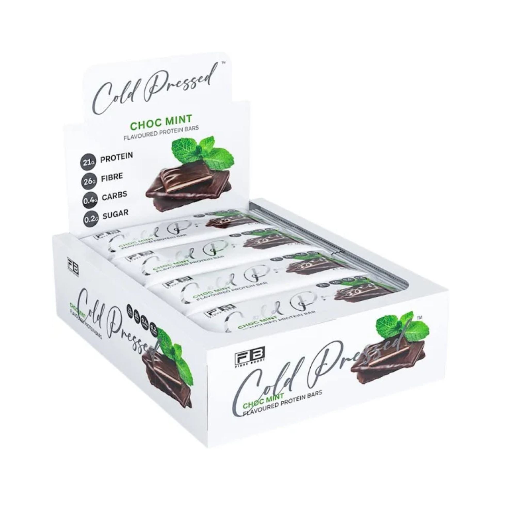 Fibre Boost Bars: Choc Mint