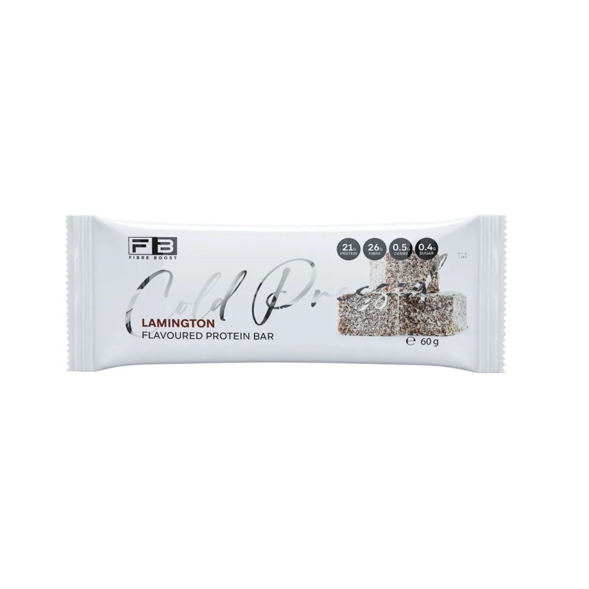 Fibre Boost Bars Single - Lamington