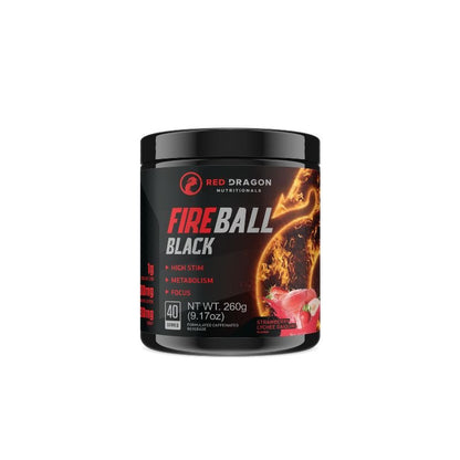 Red Dragon Fireball Black - Strawberry Lychee