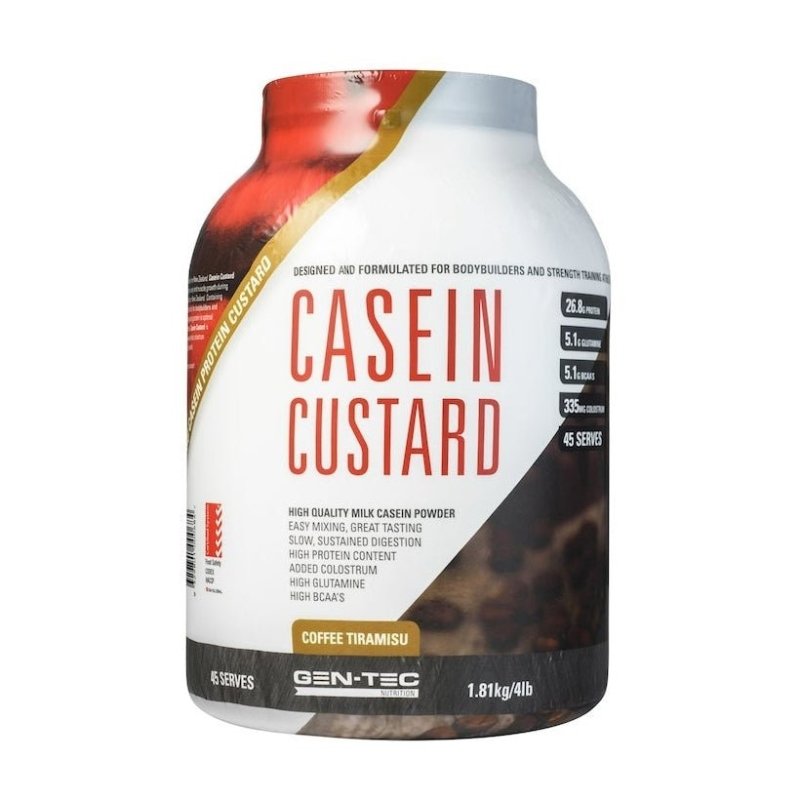 Gentec Casein Custard Protein Powder Casein