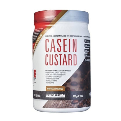 Gentec Casein Custard Protein Powder Casein