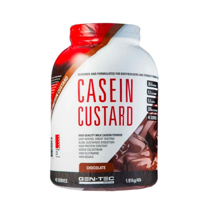 Gentec Casein Custard Protein Powder Casein