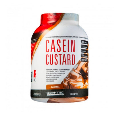 Gentec Casein Custard Protein Powder Casein