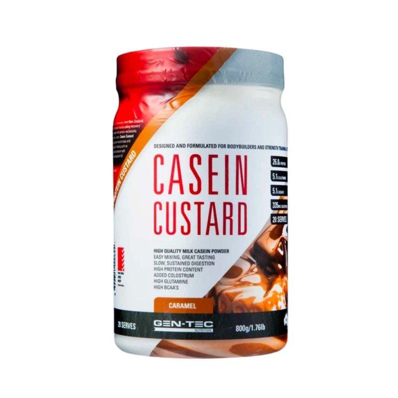 Gentec Casein Custard Protein Powder Casein