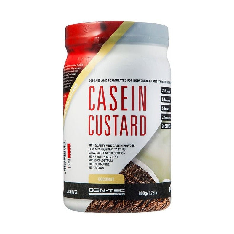 Gentec Casein Custard Protein Powder Casein