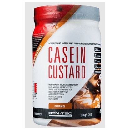 Gentec Casein Custard Protein Powder Casein