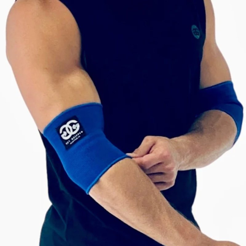 Get Gripped Knee Sleeve Blue Lifestyle