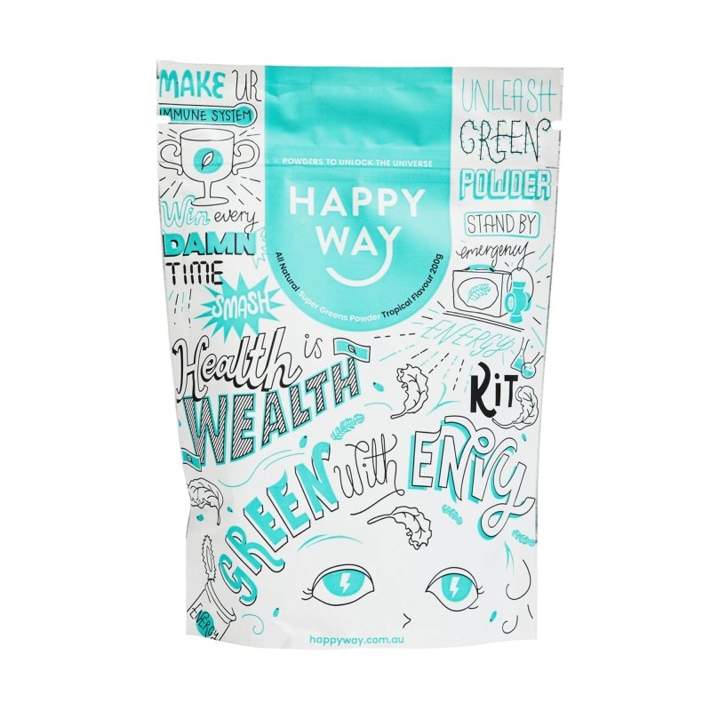 Happy Way Super Greens Powder