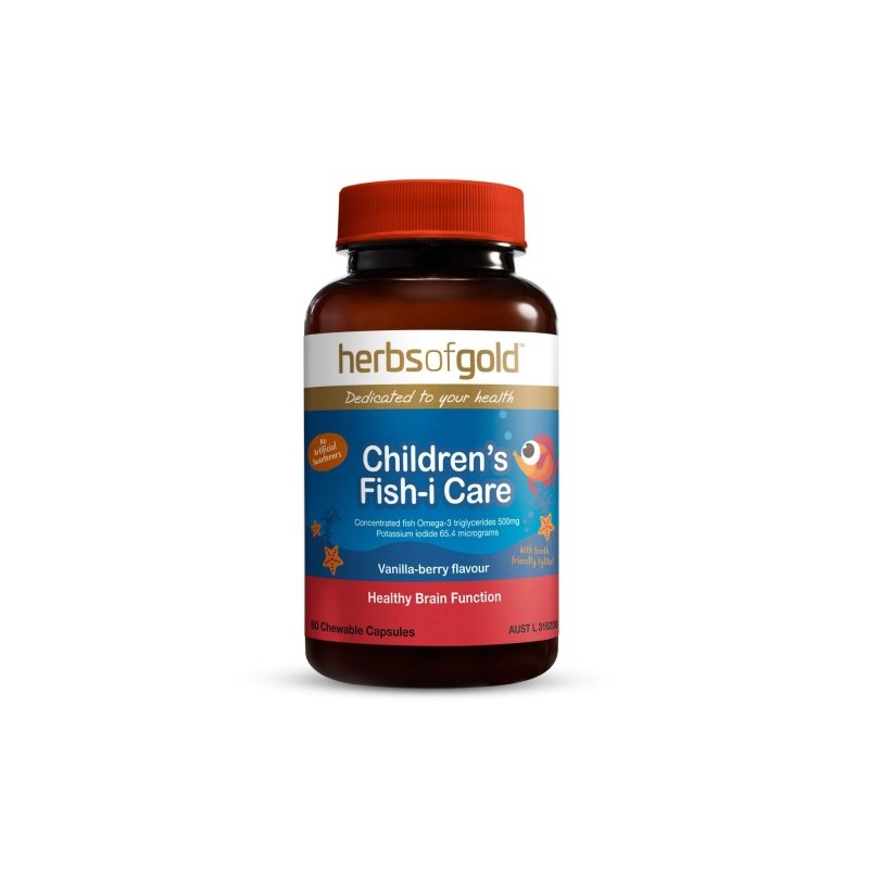 Herbs of Gold Childrens Fish-I Chewable