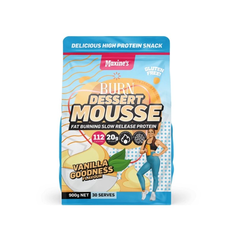 Maxines Burn Dessert Mousse - Vanilla 900g