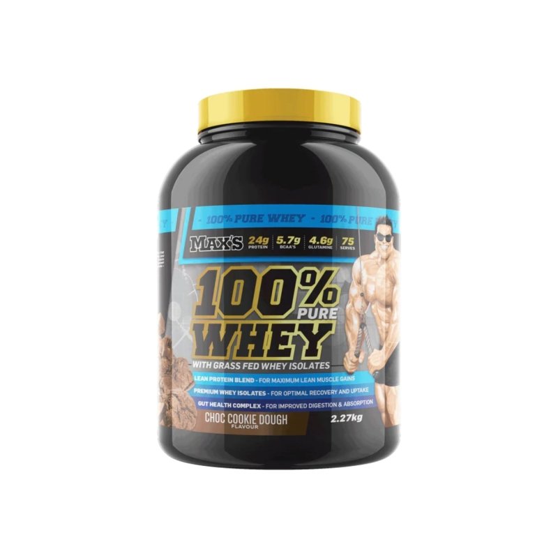 Maxs Supplements 100 Percent Whey - Choc Cookie