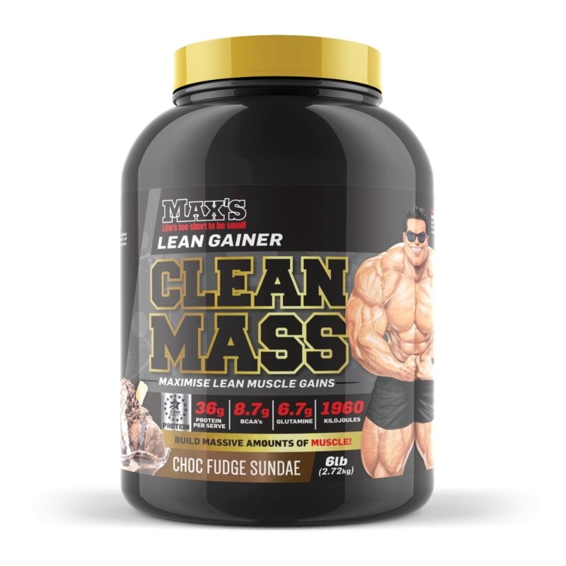 Maxs Supplements Clean Mass Protein Powder Mass Gainer