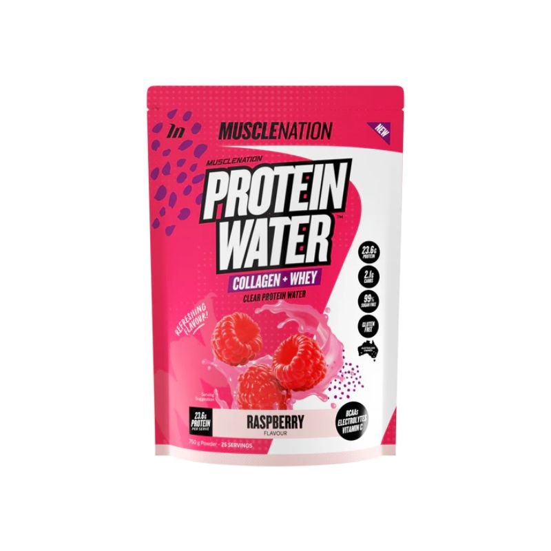 Muscle Nation Protein Water - Raspberry