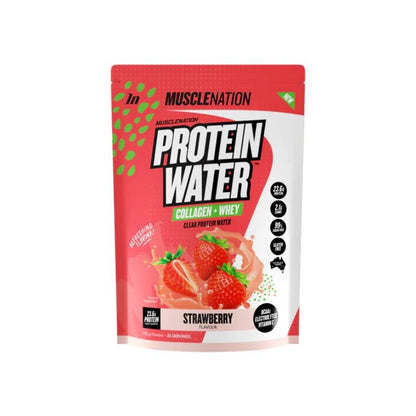 Muscle Nation Protein Water - Strawberry