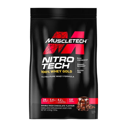 Muscletech Nitro Tech Whey Gold Protein Powder