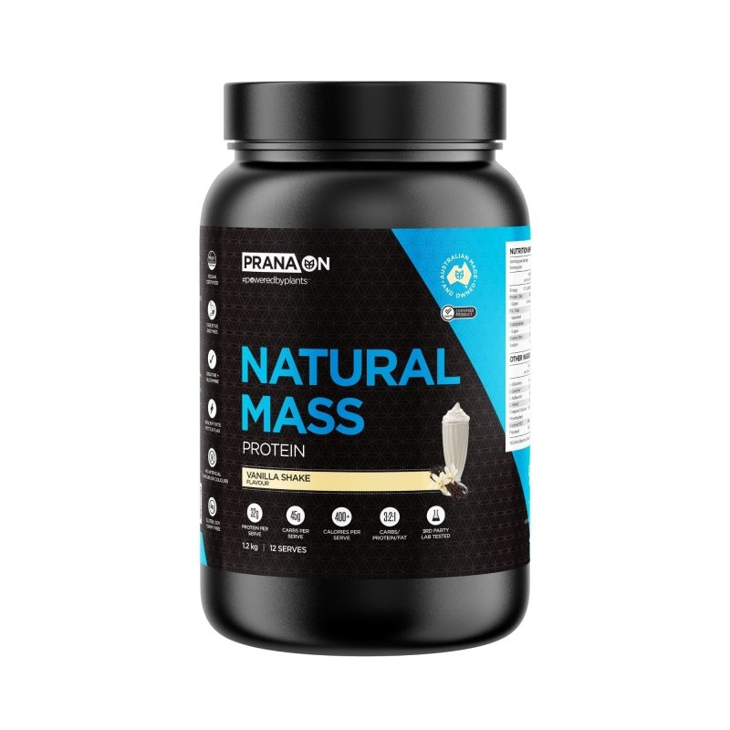 PranaOn Natural Mass - Vanilla 1.2kg