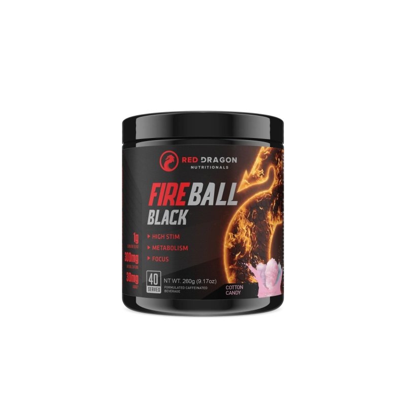 Red Dragon Fireball Black - Cotton Candy