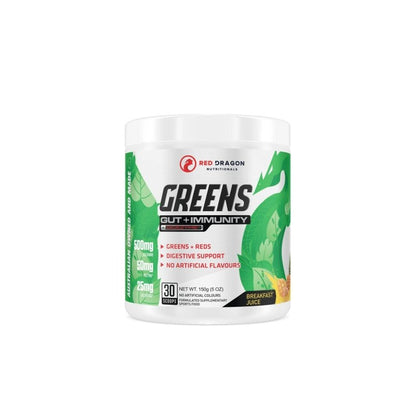 Red Dragon Greens Gut plus Immunity - Breakfast Juice