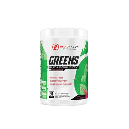 Red Dragon Greens - Wild Raspberry